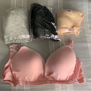 Momma’s Shop Nursing Bras 2XL (4 bras)